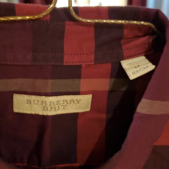 Mens Burberry Brit Button Down - Picture 2 of 3